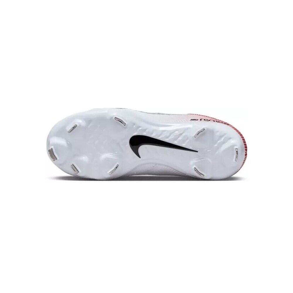 Nike Hyperdiamond 4 Pro Fastpitch Cleats Women 7.5 Metal Red White - Picture 4 of 12